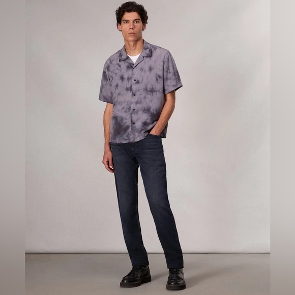 Rag & Bone Avery Print Camp Shirt Cali Skate Excellent Size XXL - Picture 8 of 9